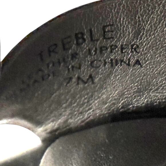 Tahari Treble Black Open Toe Ankle Strap Embellished Dress Heels Size 7 Medium - Picture 9 of 9